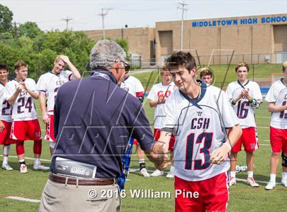 Thumbnail 3 in Penn Yan Academy vs. Cold Spring Harbor (NYSPHSAA Class C Final) photogallery.