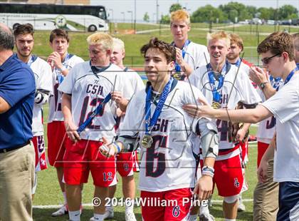 Thumbnail 3 in Penn Yan Academy vs. Cold Spring Harbor (NYSPHSAA Class C Final) photogallery.