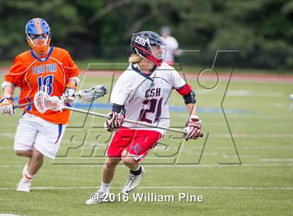 Thumbnail 2 in Penn Yan Academy vs. Cold Spring Harbor (NYSPHSAA Class C Final) photogallery.