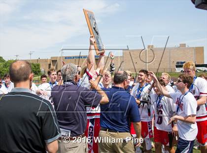 Thumbnail 3 in Penn Yan Academy vs. Cold Spring Harbor (NYSPHSAA Class C Final) photogallery.