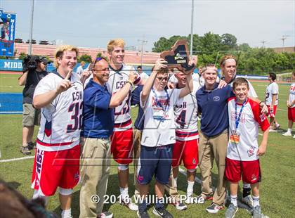 Thumbnail 1 in Penn Yan Academy vs. Cold Spring Harbor (NYSPHSAA Class C Final) photogallery.