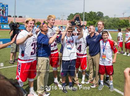 Thumbnail 2 in Penn Yan Academy vs. Cold Spring Harbor (NYSPHSAA Class C Final) photogallery.