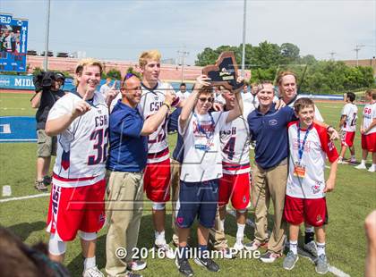 Thumbnail 3 in Penn Yan Academy vs. Cold Spring Harbor (NYSPHSAA Class C Final) photogallery.