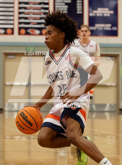 Thumbnail 3 in Cosumnes Oaks vs. Turlock (CIF SJS D1 Playoff) photogallery.