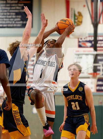 Thumbnail 1 in Cosumnes Oaks vs. Turlock (CIF SJS D1 Playoff) photogallery.
