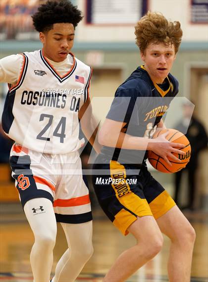 Thumbnail 2 in Cosumnes Oaks vs. Turlock (CIF SJS D1 Playoff) photogallery.