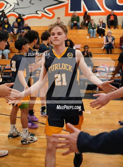 Thumbnail 3 in Cosumnes Oaks vs. Turlock (CIF SJS D1 Playoff) photogallery.