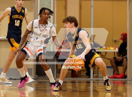 Thumbnail 3 in Cosumnes Oaks vs. Turlock (CIF SJS D1 Playoff) photogallery.