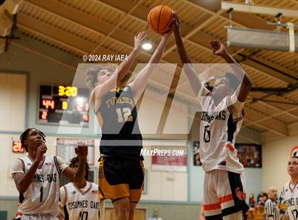 Thumbnail 3 in Cosumnes Oaks vs. Turlock (CIF SJS D1 Playoff) photogallery.