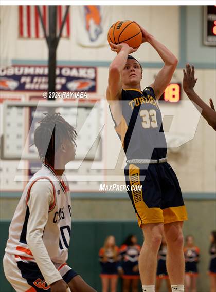 Thumbnail 3 in Cosumnes Oaks vs. Turlock (CIF SJS D1 Playoff) photogallery.