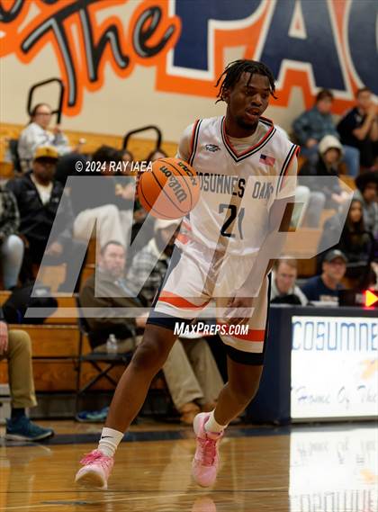 Thumbnail 1 in Cosumnes Oaks vs. Turlock (CIF SJS D1 Playoff) photogallery.