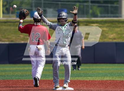 Thumbnail 2 in Brownstown Central vs. Covenant Christian (IHSAA 2A Semi-State Semi-Final at Mooresville) photogallery.