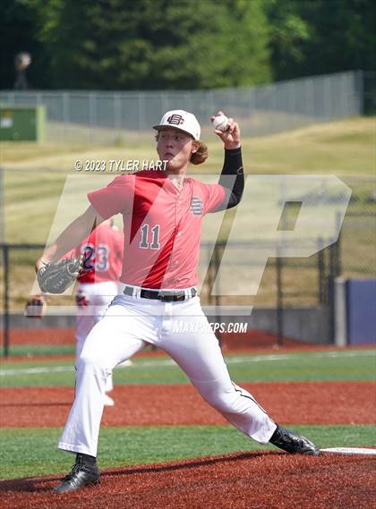 Thumbnail 3 in Brownstown Central vs. Covenant Christian (IHSAA 2A Semi-State Semi-Final at Mooresville) photogallery.