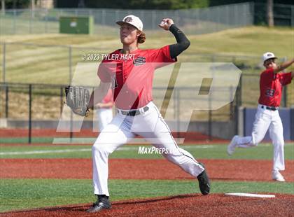 Thumbnail 2 in Brownstown Central vs. Covenant Christian (IHSAA 2A Semi-State Semi-Final at Mooresville) photogallery.