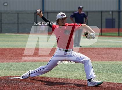 Thumbnail 2 in Brownstown Central vs. Covenant Christian (IHSAA 2A Semi-State Semi-Final at Mooresville) photogallery.