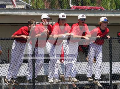 Thumbnail 2 in Brownstown Central vs. Covenant Christian (IHSAA 2A Semi-State Semi-Final at Mooresville) photogallery.