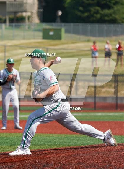Thumbnail 2 in Brownstown Central vs. Covenant Christian (IHSAA 2A Semi-State Semi-Final at Mooresville) photogallery.