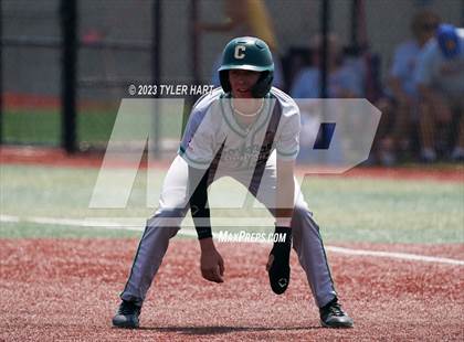 Thumbnail 2 in Brownstown Central vs. Covenant Christian (IHSAA 2A Semi-State Semi-Final at Mooresville) photogallery.