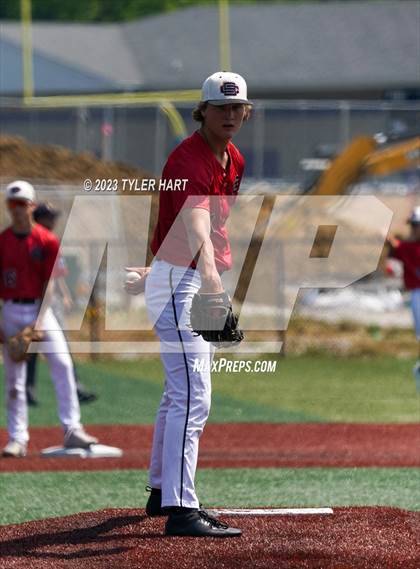 Thumbnail 1 in Brownstown Central vs. Covenant Christian (IHSAA 2A Semi-State Semi-Final at Mooresville) photogallery.