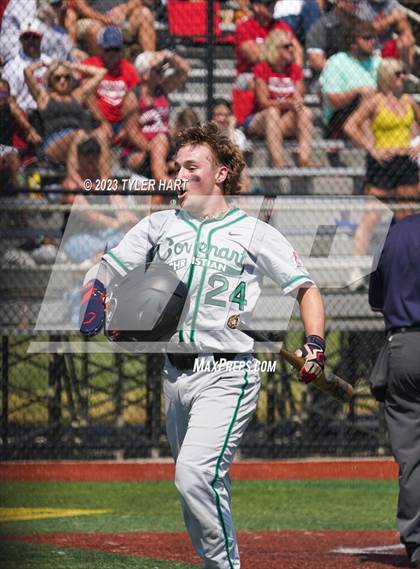 Thumbnail 1 in Brownstown Central vs. Covenant Christian (IHSAA 2A Semi-State Semi-Final at Mooresville) photogallery.
