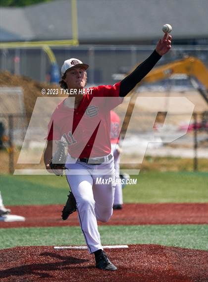 Thumbnail 3 in Brownstown Central vs. Covenant Christian (IHSAA 2A Semi-State Semi-Final at Mooresville) photogallery.