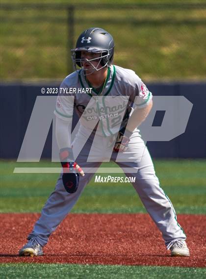 Thumbnail 3 in Brownstown Central vs. Covenant Christian (IHSAA 2A Semi-State Semi-Final at Mooresville) photogallery.