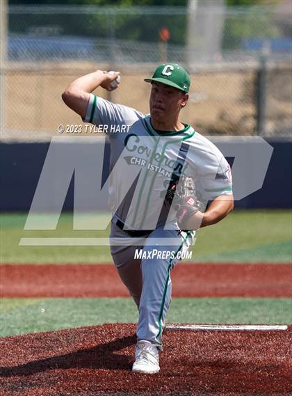 Thumbnail 2 in Brownstown Central vs. Covenant Christian (IHSAA 2A Semi-State Semi-Final at Mooresville) photogallery.