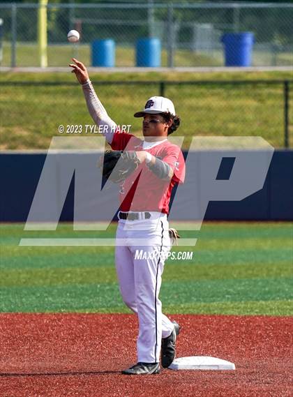 Thumbnail 2 in Brownstown Central vs. Covenant Christian (IHSAA 2A Semi-State Semi-Final at Mooresville) photogallery.
