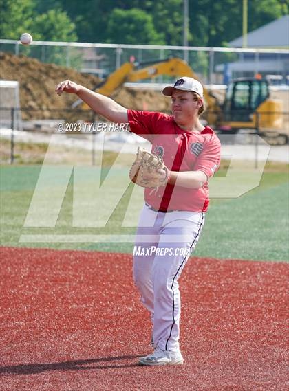 Thumbnail 3 in Brownstown Central vs. Covenant Christian (IHSAA 2A Semi-State Semi-Final at Mooresville) photogallery.