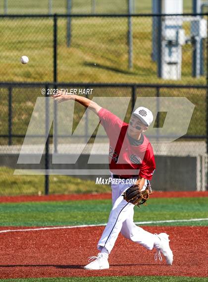 Thumbnail 2 in Brownstown Central vs. Covenant Christian (IHSAA 2A Semi-State Semi-Final at Mooresville) photogallery.