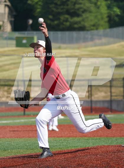Thumbnail 3 in Brownstown Central vs. Covenant Christian (IHSAA 2A Semi-State Semi-Final at Mooresville) photogallery.
