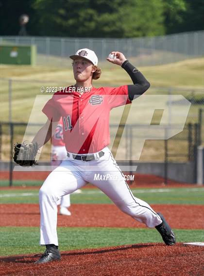 Thumbnail 1 in Brownstown Central vs. Covenant Christian (IHSAA 2A Semi-State Semi-Final at Mooresville) photogallery.