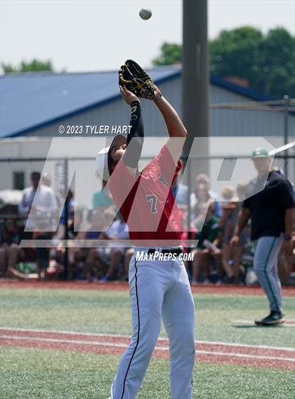 Thumbnail 3 in Brownstown Central vs. Covenant Christian (IHSAA 2A Semi-State Semi-Final at Mooresville) photogallery.