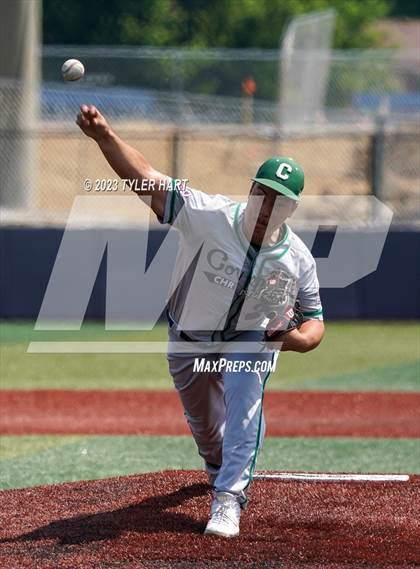 Thumbnail 3 in Brownstown Central vs. Covenant Christian (IHSAA 2A Semi-State Semi-Final at Mooresville) photogallery.