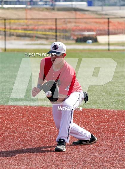 Thumbnail 1 in Brownstown Central vs. Covenant Christian (IHSAA 2A Semi-State Semi-Final at Mooresville) photogallery.