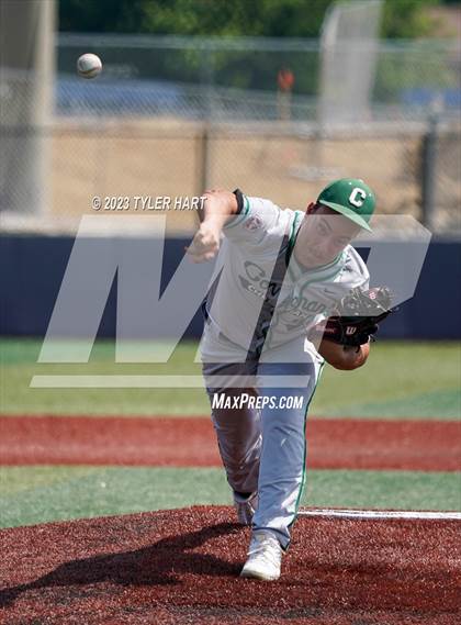 Thumbnail 1 in Brownstown Central vs. Covenant Christian (IHSAA 2A Semi-State Semi-Final at Mooresville) photogallery.