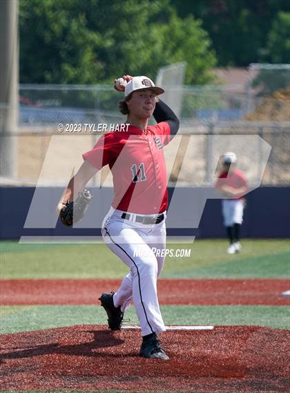 Thumbnail 1 in Brownstown Central vs. Covenant Christian (IHSAA 2A Semi-State Semi-Final at Mooresville) photogallery.