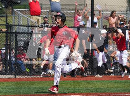 Thumbnail 2 in Brownstown Central vs. Covenant Christian (IHSAA 2A Semi-State Semi-Final at Mooresville) photogallery.