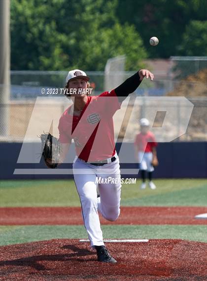 Thumbnail 3 in Brownstown Central vs. Covenant Christian (IHSAA 2A Semi-State Semi-Final at Mooresville) photogallery.