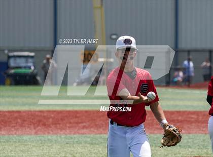 Thumbnail 2 in Brownstown Central vs. Covenant Christian (IHSAA 2A Semi-State Semi-Final at Mooresville) photogallery.