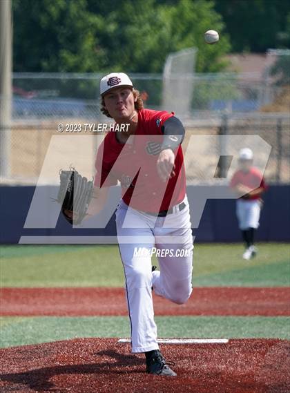 Thumbnail 1 in Brownstown Central vs. Covenant Christian (IHSAA 2A Semi-State Semi-Final at Mooresville) photogallery.