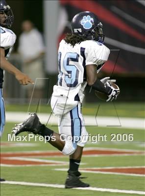 Thumbnail 3 in Camden County vs. Brookwood (Kickoff Classic) photogallery.