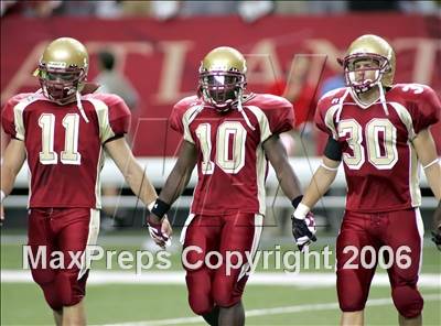 Thumbnail 2 in Camden County vs. Brookwood (Kickoff Classic) photogallery.