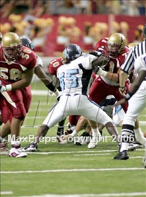Thumbnail 2 in Camden County vs. Brookwood (Kickoff Classic) photogallery.