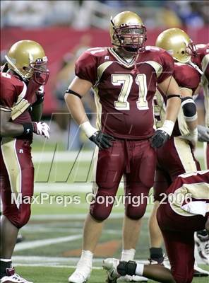 Thumbnail 3 in Camden County vs. Brookwood (Kickoff Classic) photogallery.