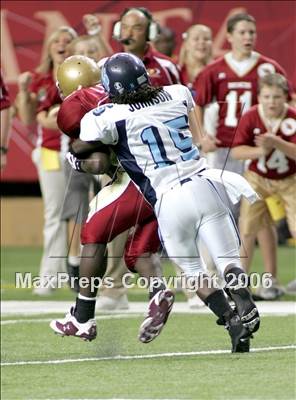 Thumbnail 2 in Camden County vs. Brookwood (Kickoff Classic) photogallery.