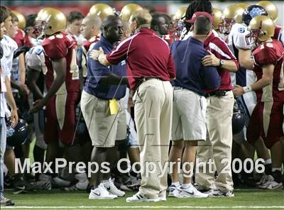 Thumbnail 3 in Camden County vs. Brookwood (Kickoff Classic) photogallery.