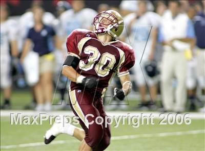 Thumbnail 1 in Camden County vs. Brookwood (Kickoff Classic) photogallery.