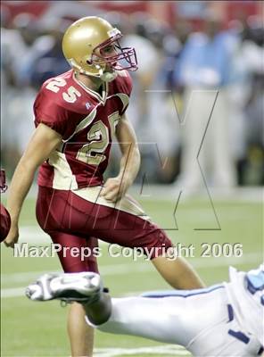 Thumbnail 3 in Camden County vs. Brookwood (Kickoff Classic) photogallery.