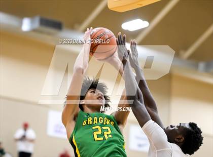 Thumbnail 2 in Wasatch Academy vs. AZ Compass Prep National (Hoophall West Invitational) photogallery.